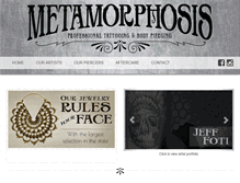 Tablet Screenshot of metamorphosisink.com